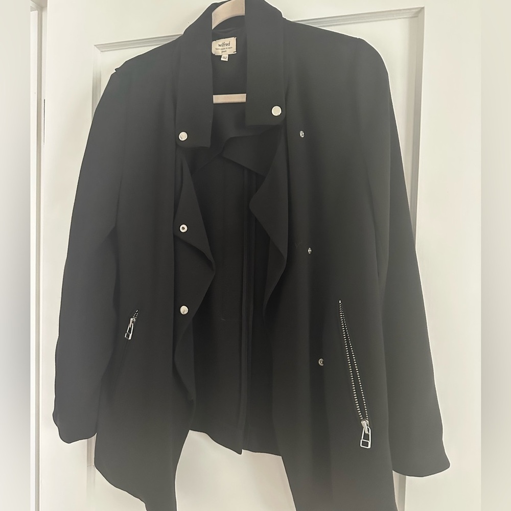 Wilfred Black Crepette Jacket